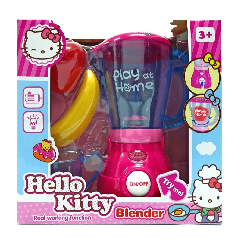 Mainan Dapur Blender - Mainan Hello Kitty Blender Set