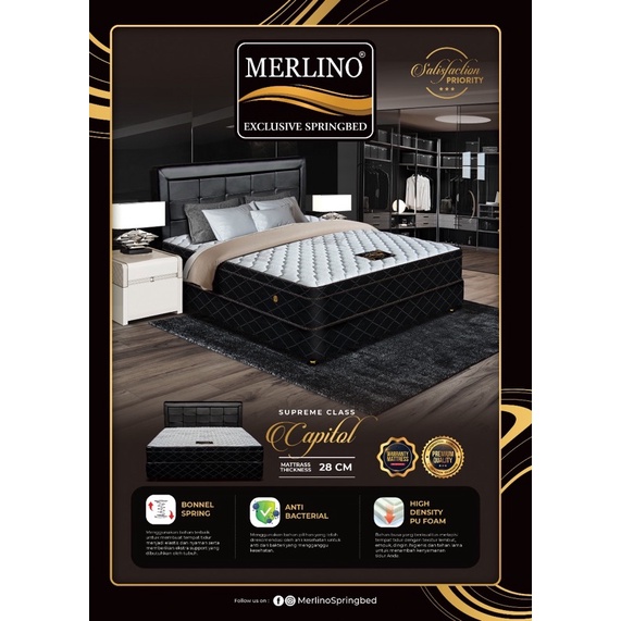 Kasur Springbed Merlino Capitol