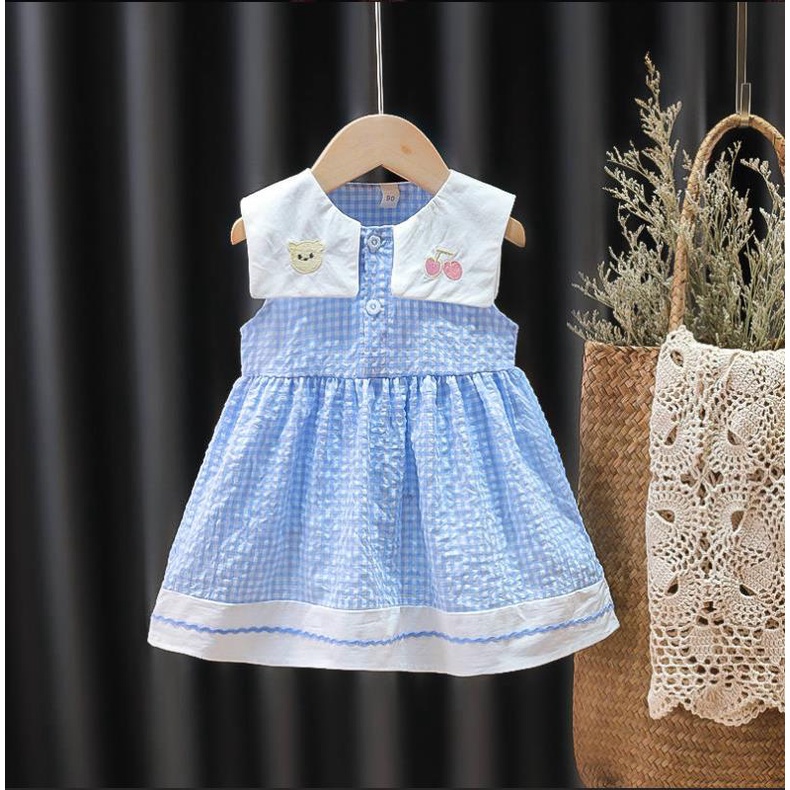 1thn-3thn DRESS IMPORT/DRESS ANAK PEREMPUAN SKU0019