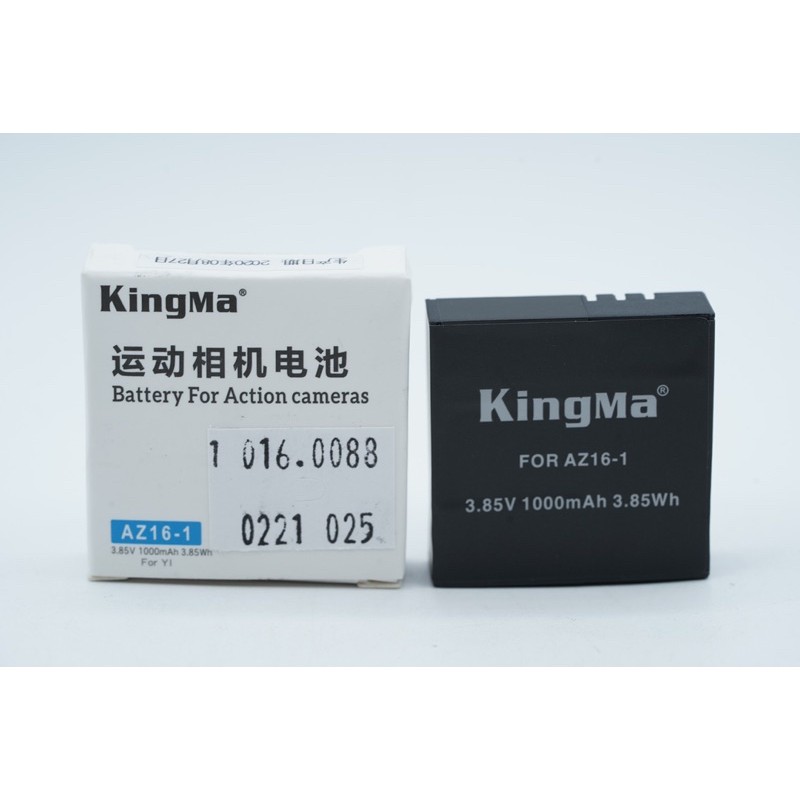 Kingma Baterai AZ16-1 Battery 1000mAh for Xiaomi Xiaoyi YI 2 4K Yi Lite Yi 4K Plus - 1.016.0088