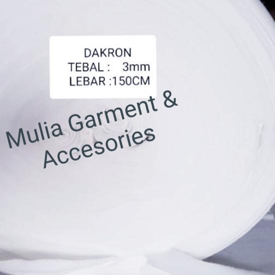◌ Dakron Press Lembaran Lebar 150cm Tebal 3mm ☪