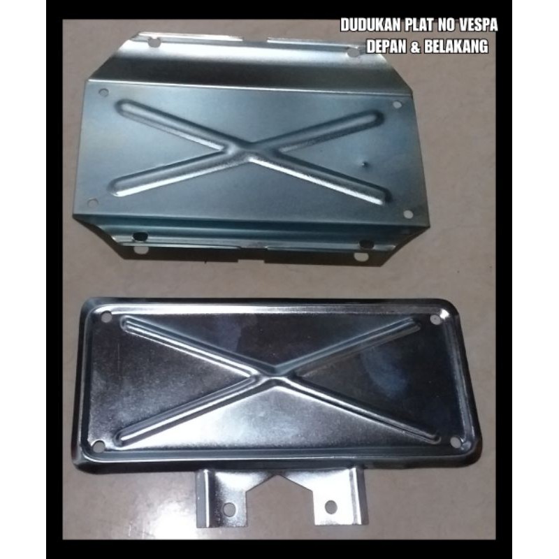 dudukan plat no vespa super.vbb