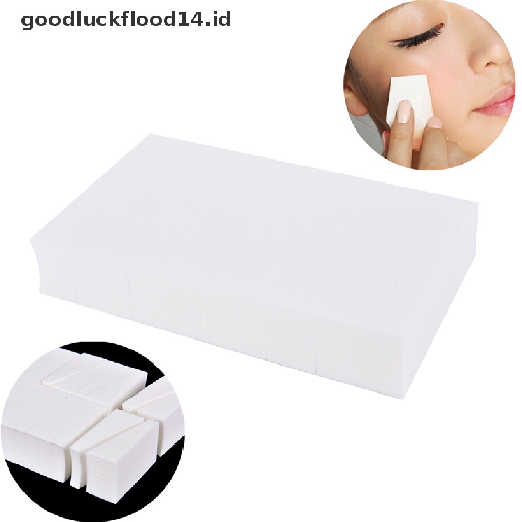 [OOID] 24Pcs Beauty Lady Make Up Cosmetic Triangle Foundation Facial Puff Sponge Powder ID