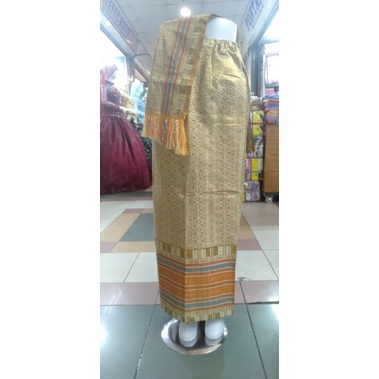 Relpict rok songket jadi//Rok songket span//rok lilit songket//rok songket selendang