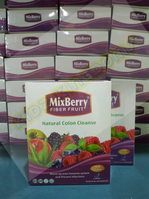 MIXBERRY FIBER FRUIT - MINUMAN KESEHATAN DIET DETOX ORIGINAL