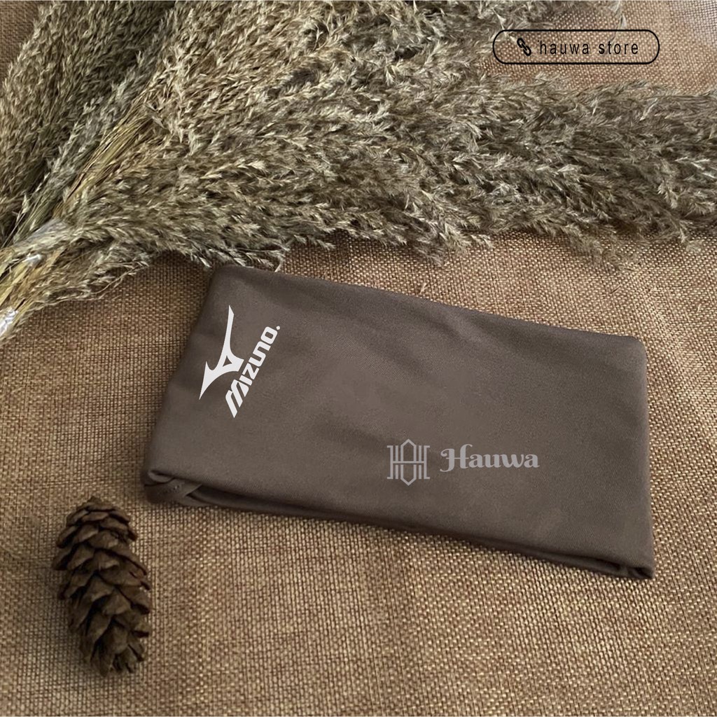 Hijab sport kerudung olahraga jilbab sporty mizuno-Moca