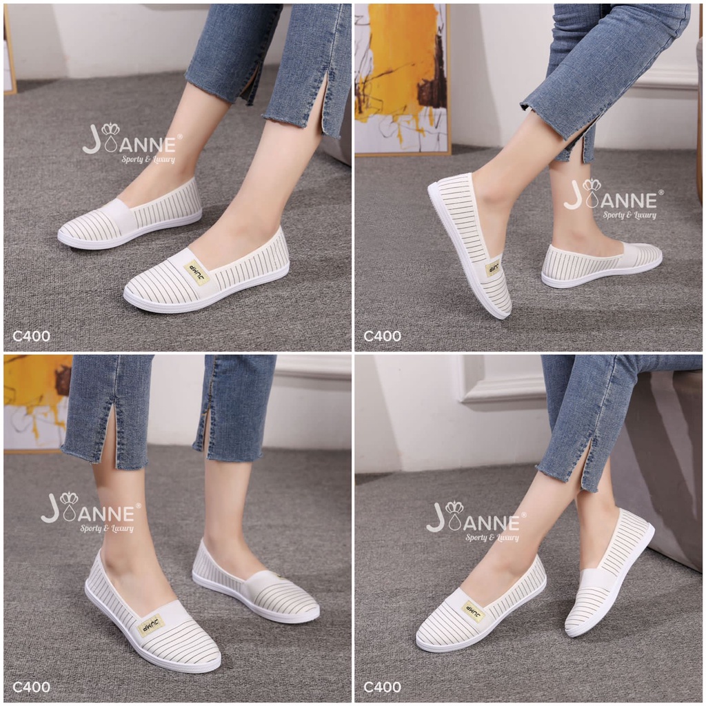 JOANNE Casual Flyknit Flat Shoes #C400 ORIGINAL