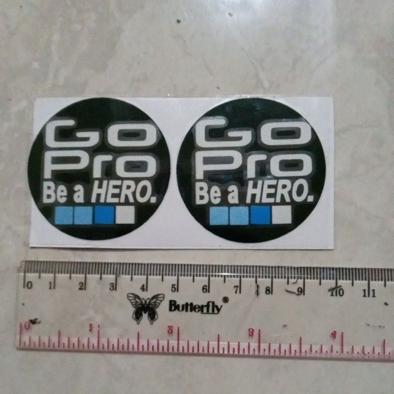 stiker cutting go pro 10cm