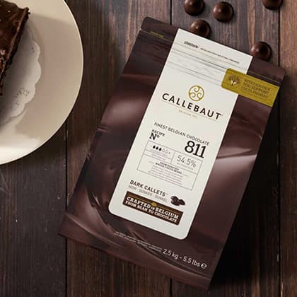 

COKELAT- CALLEBAUT DARK WELL BITTER 54.5% 811 500 GRAM -COKELAT.