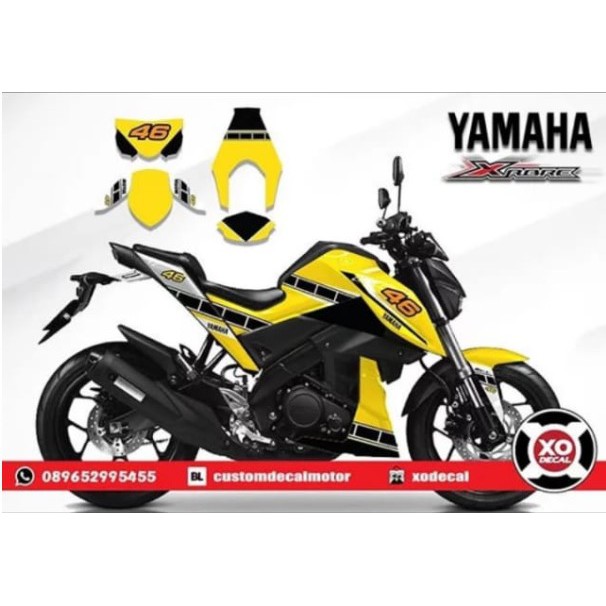 DECAL STICKER YAMAHA XABRE CUSTOM DESIGN