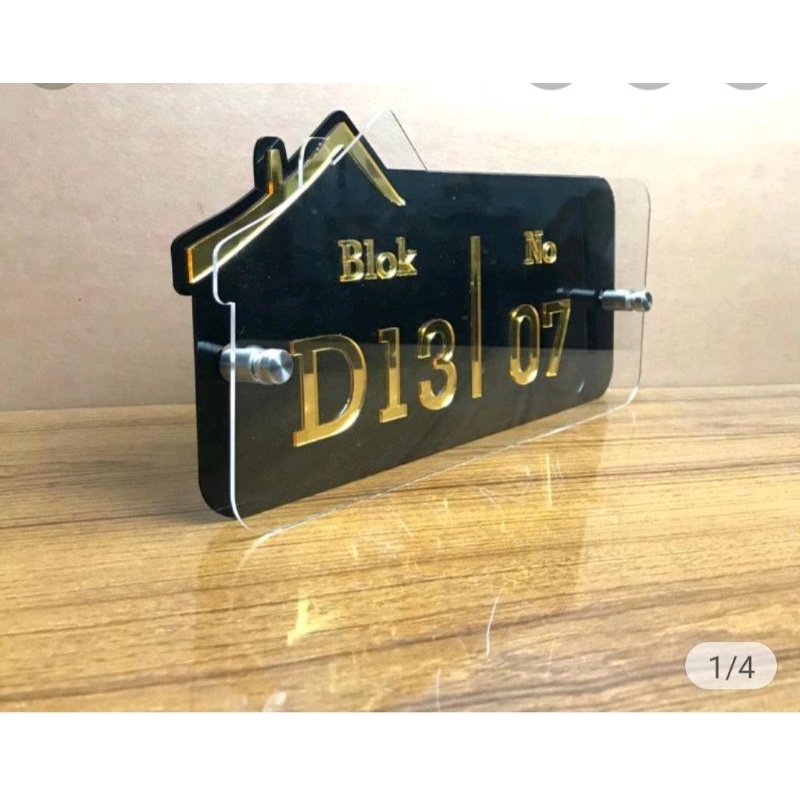 

Nomor rumah acrylic | nomor plat rumah | plat acrylic