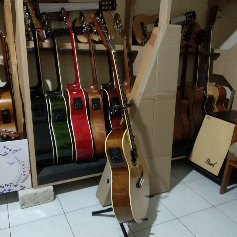 Gitar Akustik Elektrik Listrik BSX Custom High Quality