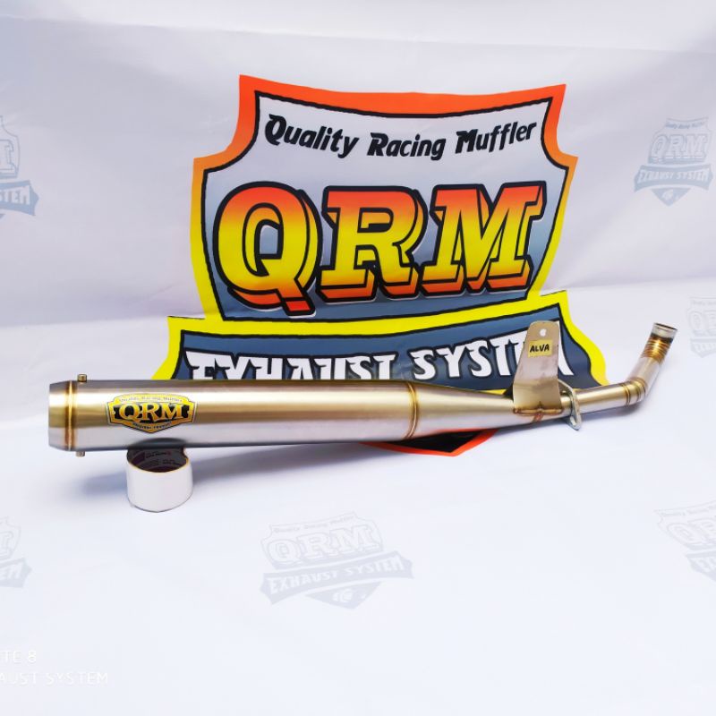 Knalpot Racing QRM Suzuki Tornado GX - Suzuki Tornado GS - Suzuki Tornado