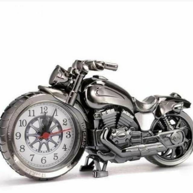 Trend-Jam Meja MOGE HARLEY DAVIDSON / Mini Harley Davidson Model Alarm Clock