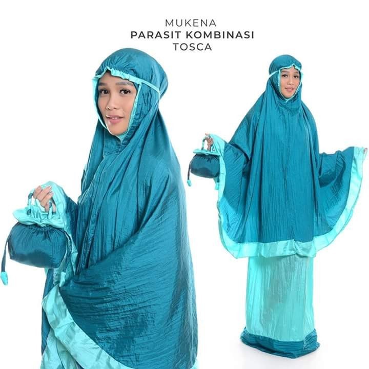 grosir mukena parasit traveling kombinasi