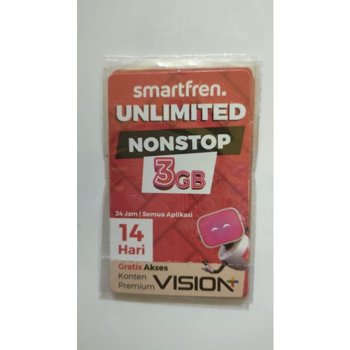 Voucher SmartFren Unlimited Nonstop 3GB