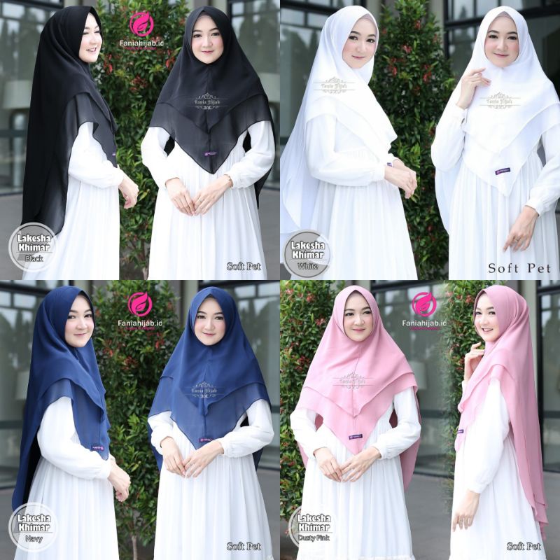 Khimar soft pad lakesha ceruty by fania