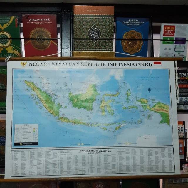 PETA INDONESIA KECIL BINGKAI
