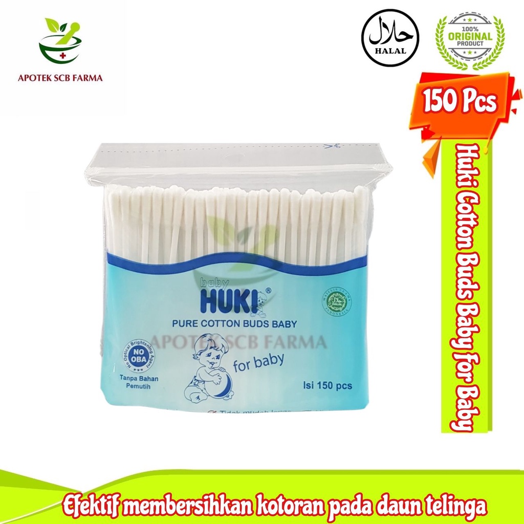 Huki Cotton Bud ISI 150 BABY