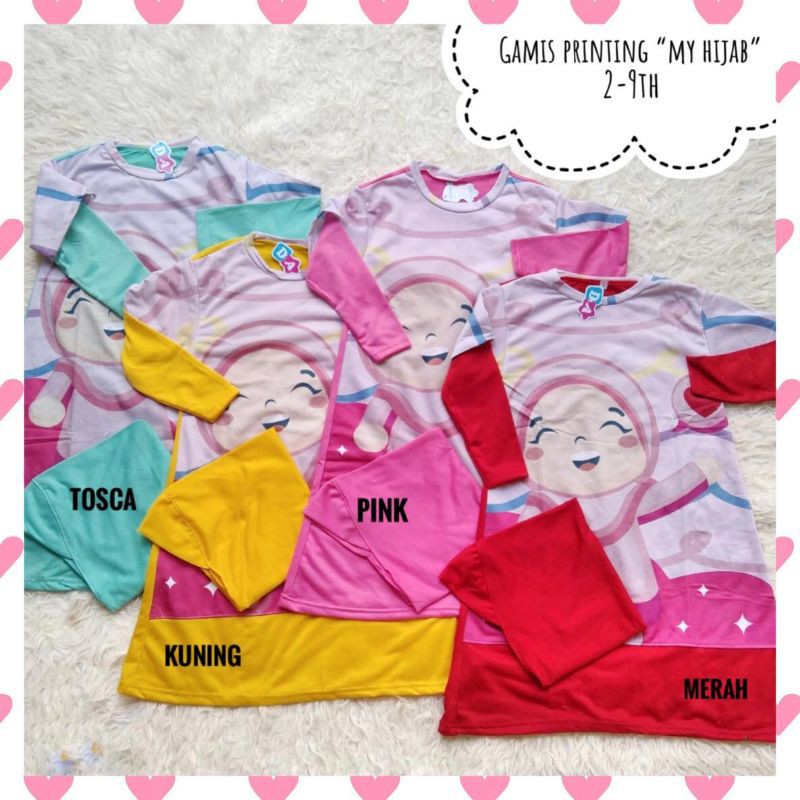 GAMIS PRINTING MY HIJAB