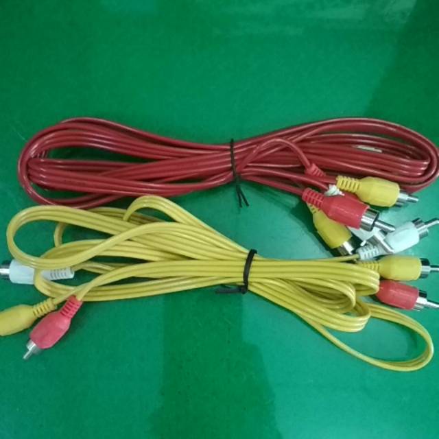 Kabel RCA 3-3 /Kabel Tv ke DVD