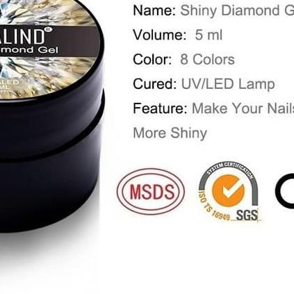 ♝ Rosalind Shiny Diamond Gel 5ml ▼