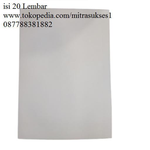 

➴ Stiker Vinyl Matte Inkjet Waterproof A4 ➻