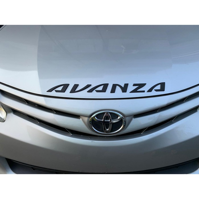 emblem avanza/ emblem kap mesin avanza/ logo avanza
