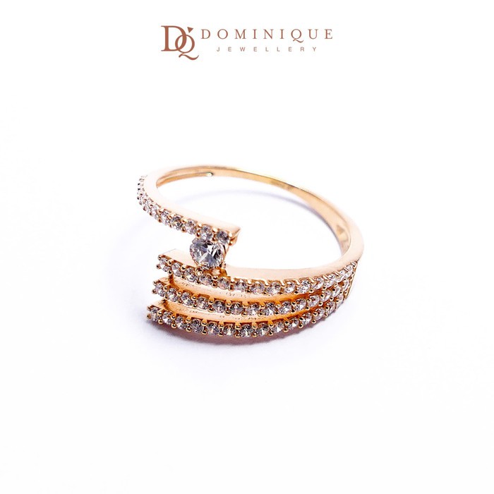 

Dominique Jewellery-Cincin Lotus Kadar 70% DQ 073