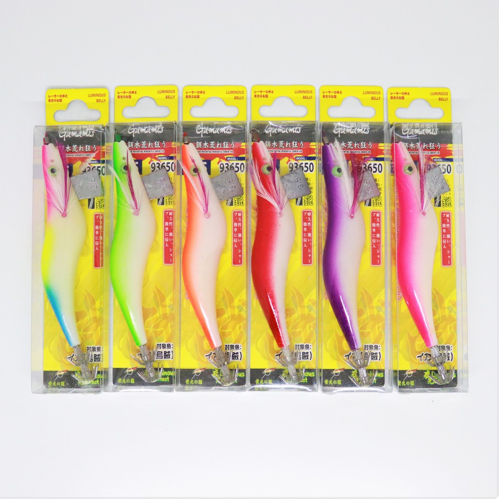 UMPAN UDANG UNTUK MANCING CUMI / SQUID JIG GAMAMIS