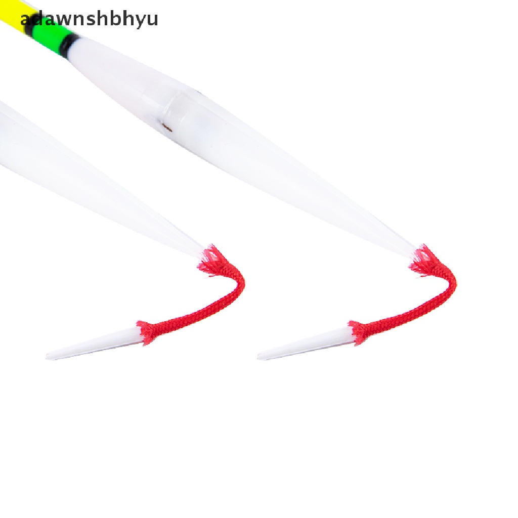 Adawnshbhyu 2pcs Pelampung Memancing Lampu Pelampung Elektrik LED Dalam Air Dalam Fishing Tackle Bobber