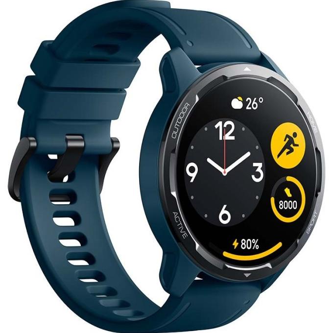 Mi Watch Fitness Smartwatch AMOLED Display Original - Navy Blue,Mi Watch S1 Act