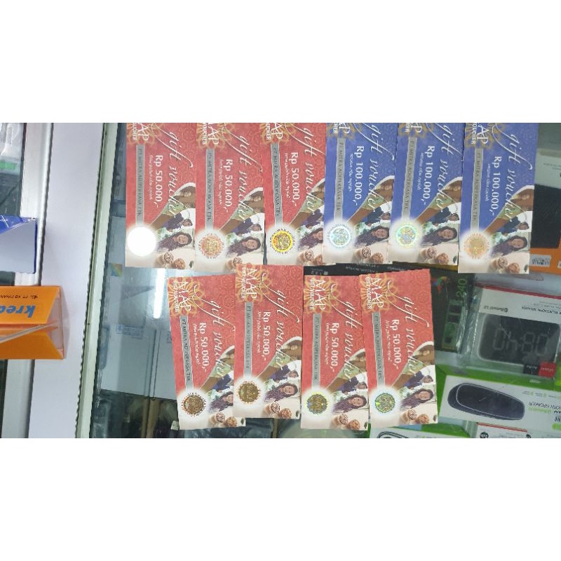 Voucher MAP 650rb dijual 500rb saja