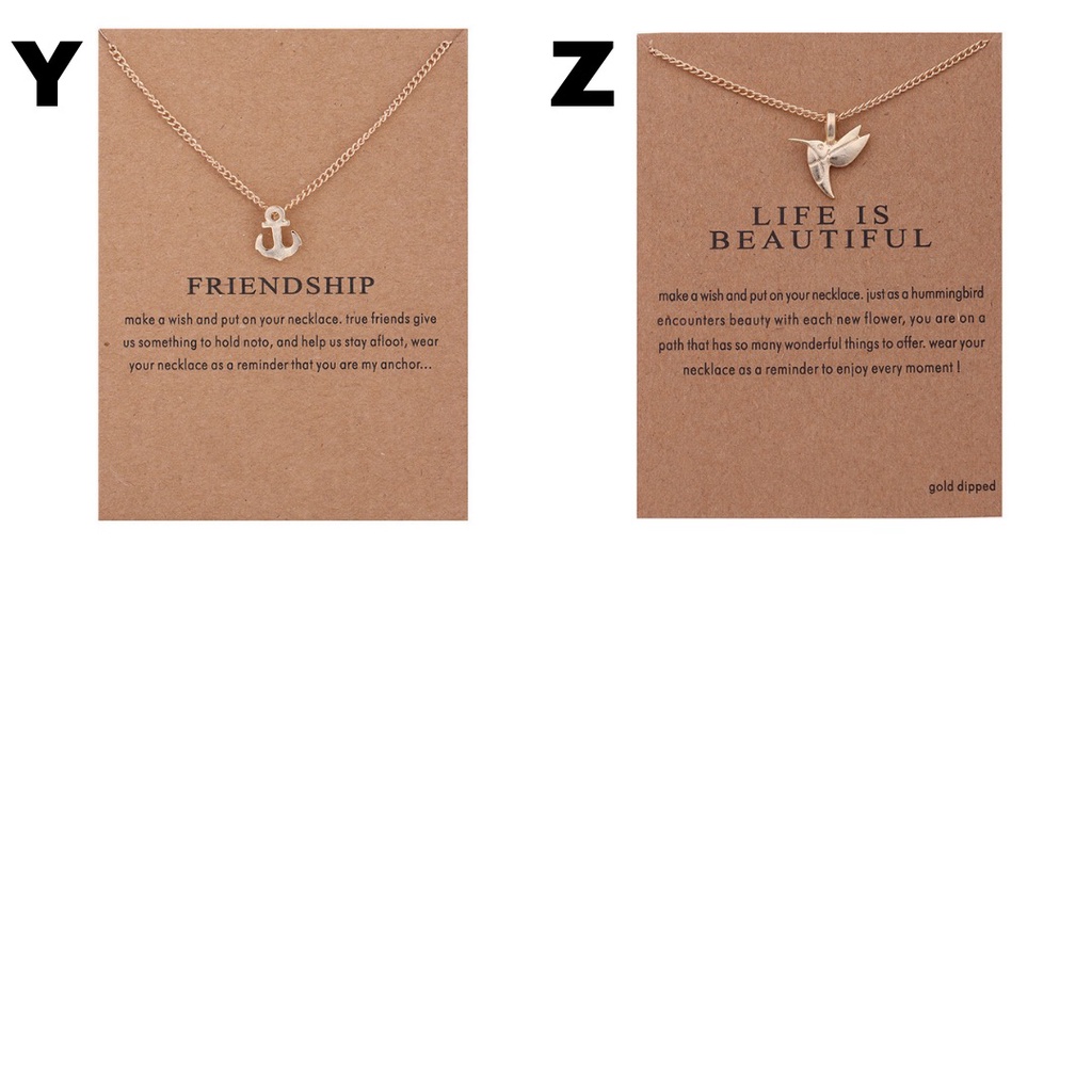 Kalung fashion wanita emas silver model korea bagus terbaru imut lucu hadiah kado ultah necklace