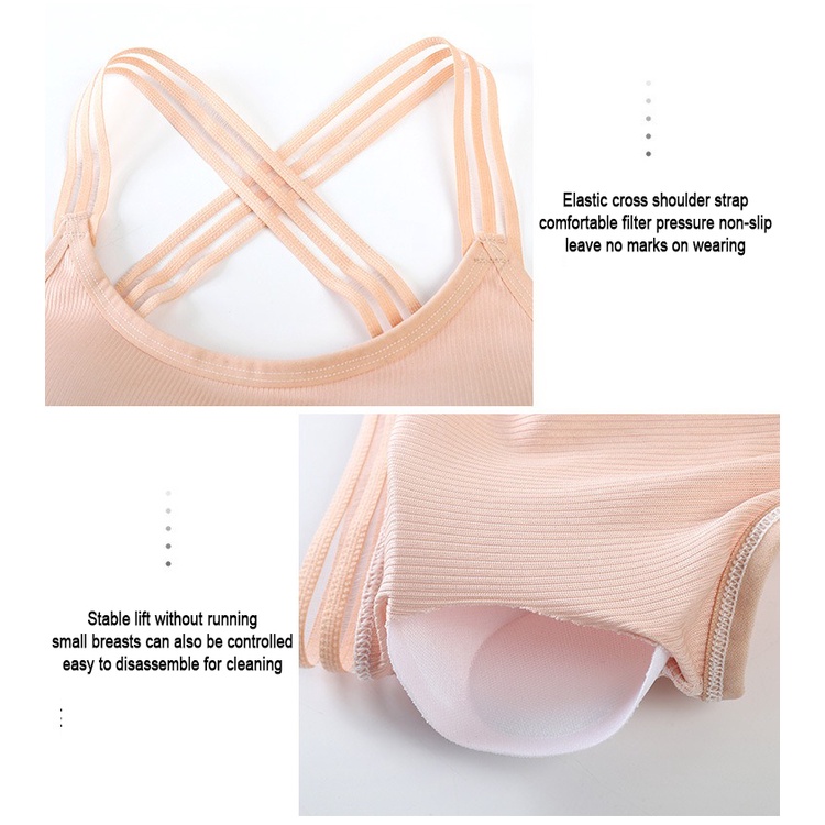 Les Femmes - Set Celana dalam dan Bra wanita sexy bahan katun