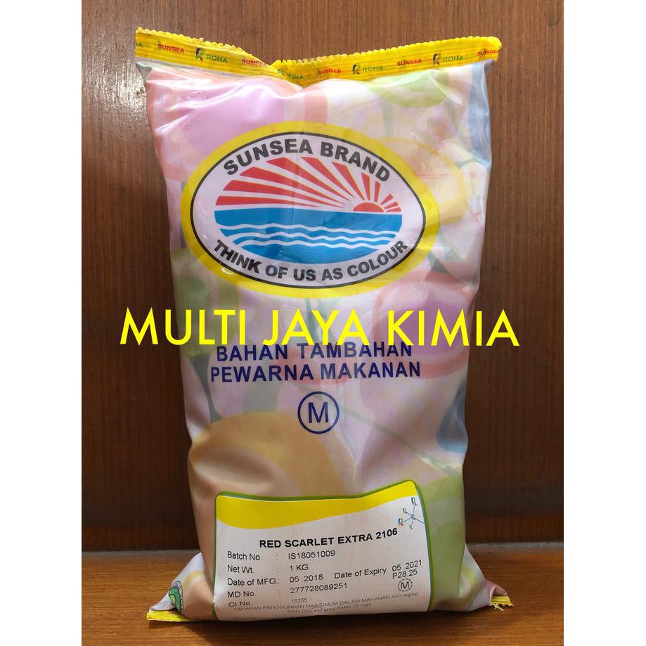 

31.87-Kue- Pewarna Makanan Red Scarlet Extra 2106 1Kg -Terlengkap-Termurah-Dijamin.