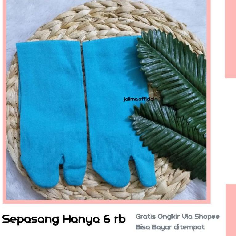 {CBI.24xFe22ᴵ} Kaos kaki muslimah by Jalima | kaos kaki Wanita Panjang | kaos kaki Pastel jempol kao