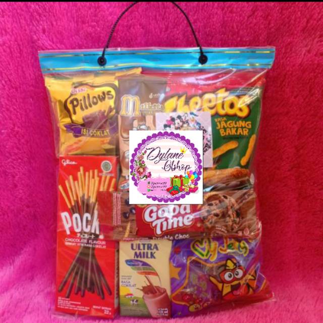 

Paket Snack Ultah / Snack Ulang Tahun / Bingkisan Snack