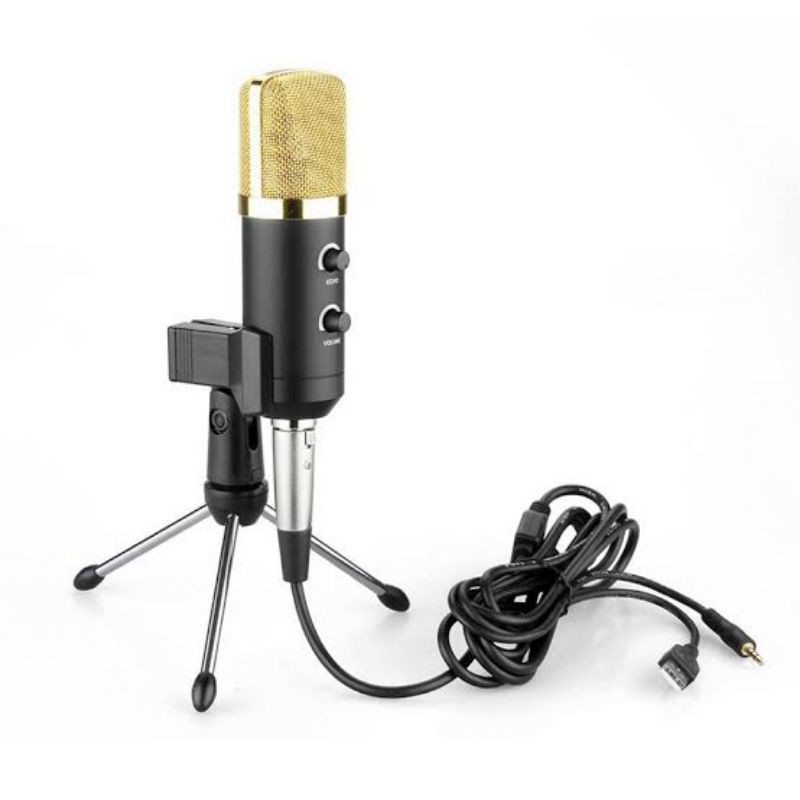 Microphone - Mic Condenser USB BM900 BM 900 Recording With Mini stand