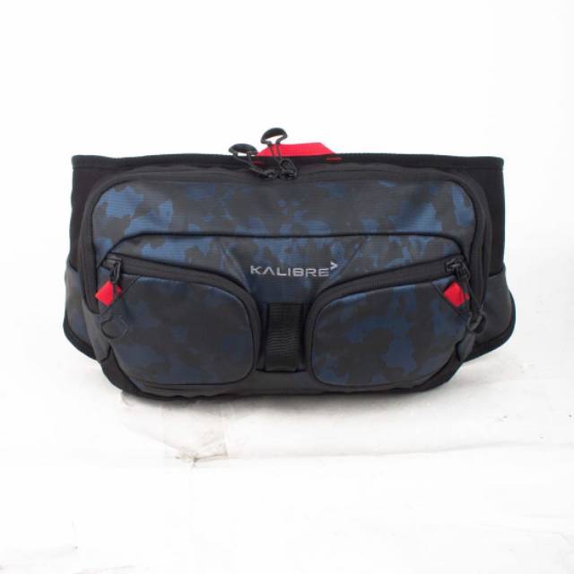 Kalibre Direction 04 Hitam Biru Waistbag Tas Pinggang Tas Selempang 921239051