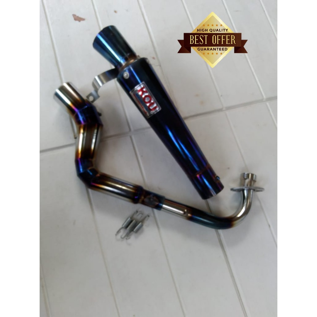 knalpot racing kou beat old - beat new bluemoon