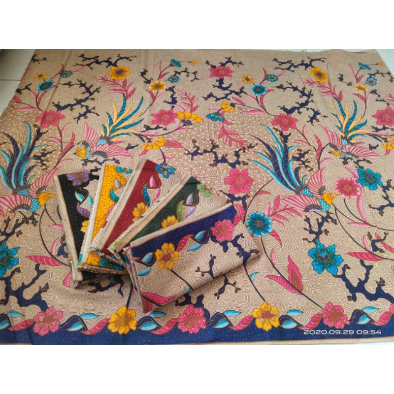 kain batik motif burung