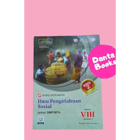 Buku PR/LKS SMP Kelas VIII Semester 1 Ilmu Pengetahuan Sosial (IPS)- SMP Kelas 8- SMP kelas 2  Semes