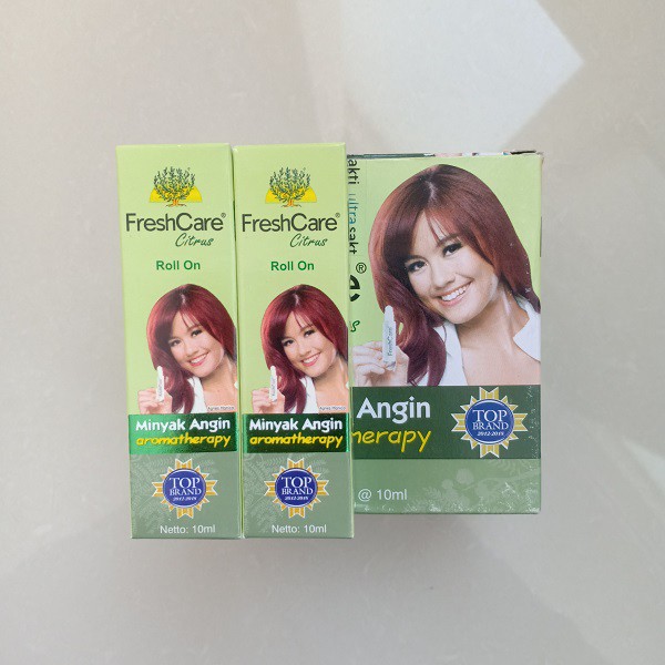FreshCare Roll On 10ml / Minyak Angin Aromatherapy 10ml