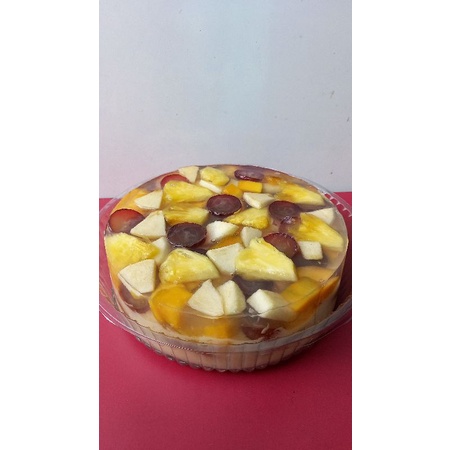 

Puding Susu, Biskuit, dan Buah