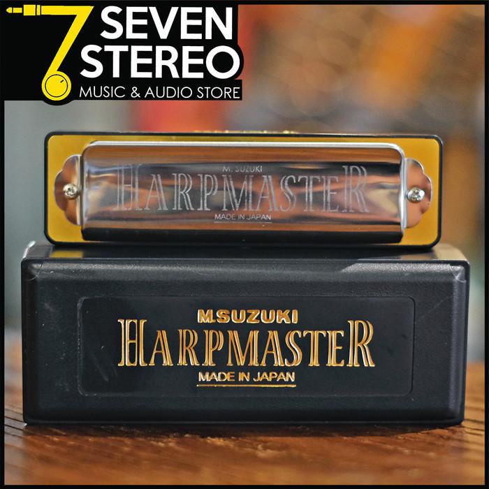 Suzuki Harpmaster Harmonika Diatonic 10 Hole MR-200 Kualitas Terbaik