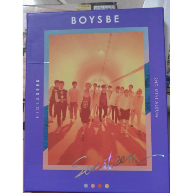 SEVENTEEN ALBUM BOYS BE SEEK VERSION