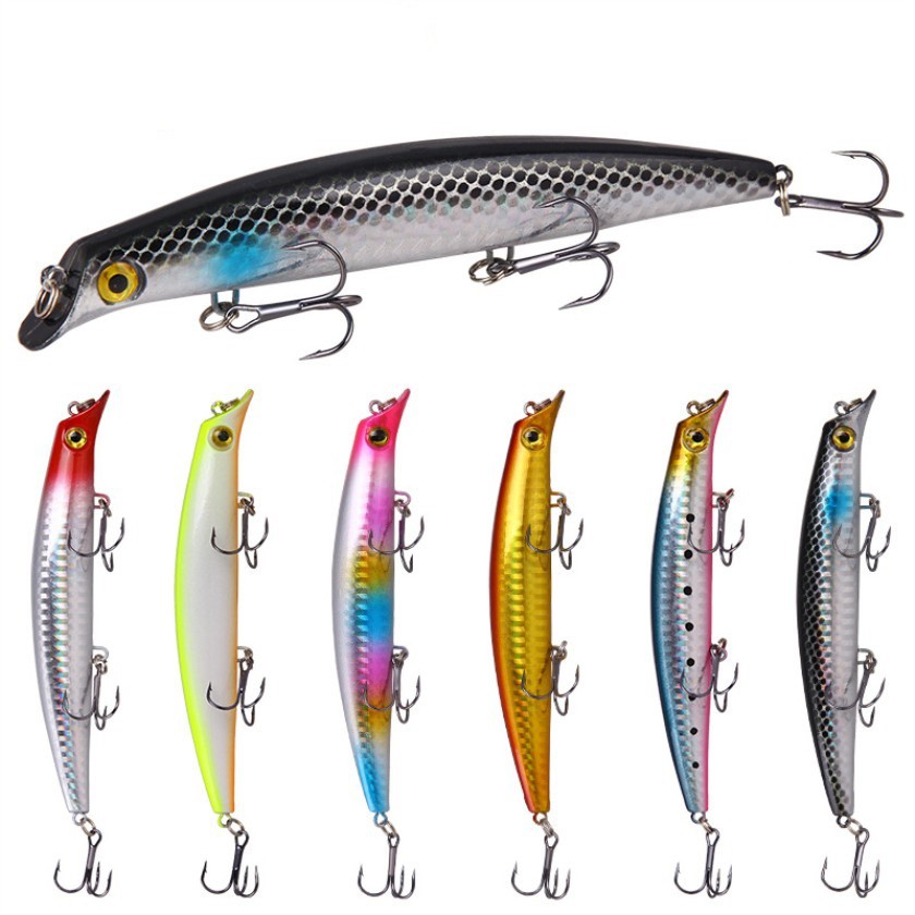 1Pc Popper Umpan Bentuk Ikan Kecil 12.5cm / 14g Untuk Memancing Ikan Bass Fishing Lure Bait Floating