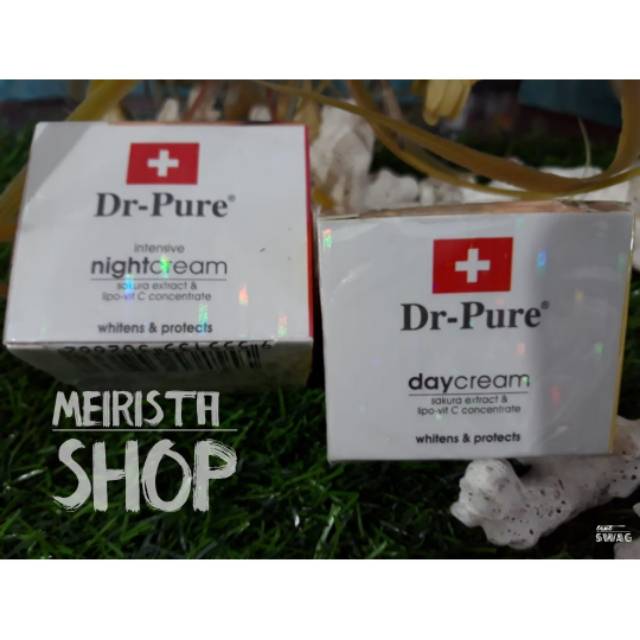 Dr-Pure Day and Night cream 20gr Lulus BPOM