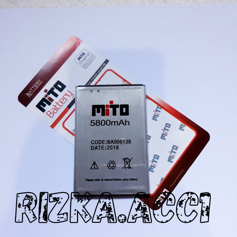 Baterai Batre Hp Mito BA000138 / Mito A21 Full View BA-000138 Battery Batere Hp